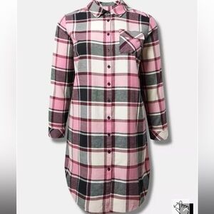Torrid FLANNEL MIDI SHACKET